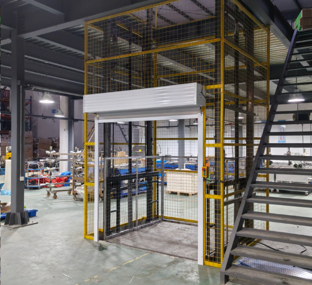 泰和食品厂物料提升